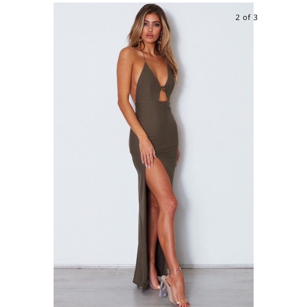 White fox boutique dress